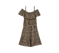WE Fashion Robe noisette / noir, Taille 98-104