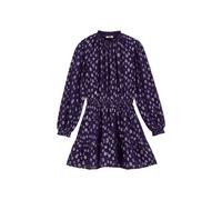 WE Fashion Robe or / violet foncé / argent, Taille 98-104