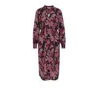 WE Fashion Robe rose / rose ancienne / rouge rubis / noir, Taille 34