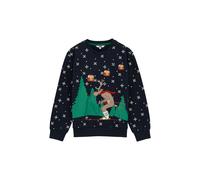 WE Fashion Sweat marine / mélange de couleurs, Taille 110-116