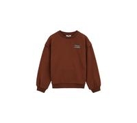 WE Fashion Sweat-shirt marron châtaigne, Taille 134-140