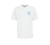 WE Fashion T-Shirt bleu clair / blanc, Taille XS