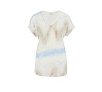 WE Fashion T-shirt crème / bleu clair, Taille M