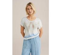 We Fashion T-shirt Light Blue Taille: M | Chemises Outlet | Femme | Bleu
