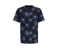 WE Fashion T-Shirt marine / bleu clair / bleu foncé, Taille S