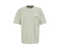 WE Fashion T-Shirt menthe / noir / blanc, Taille L