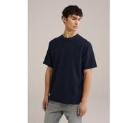 We Fashion T-shirt Navy Blue Taille: XS | T-shirts Basiques Outlet | Homme | Bleu
