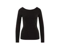 WE Fashion T-shirt noir / argent, Taille M