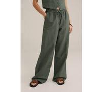 We Fashion Trouser Army Green Taille: 36 | Évasés pantalons Outlet | Femme | Vert