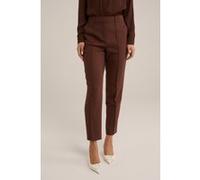 We Fashion Trouser Dark Brown Taille: 44 | Pantalons de costume Outlet | Femme | Marron