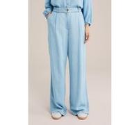 We Fashion Trouser Light Blue Taille: 40 | Évasés pantalons Outlet | Femme | Bleu