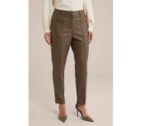 We Fashion Trouser Light Brown Taille: 40 | Pantalons en cuir Outlet | Femme | Marron
