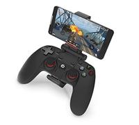 WE Gamium Manette Gaming sans Fil/Filaire - Triple Connexion : Filaire, Bluetooth, récepteur 2.4Ghz - PC, PS3, Box Android TV, Casque VR, Smartphone et Tablette Android** - Clip pour Smartphone