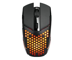 WE GAMIUM Souris Gamer Filaire Haute Performance, 6 Configuration DPI, Bouton 3 Tir, RGB, Mémoire Intégrée, PC/Mac 1.5M - Noire
