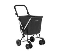 WE GO Original Poussette de Marché Chariot de courses PLAYMARKET Gris Anthracite