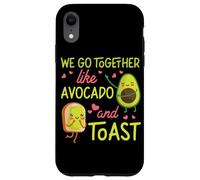 We Go Together Like Avocat And Toast Coque pour iPhone XR