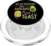 We Go Together Like Avocat And Toast PopSockets PopGrip pour MagSafe