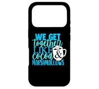 We Go Together Like Cocoa & Marshmallows Humour Winter Cold Coque pour iPhone 17 Pro