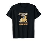 We Had No Lag Funny Retro Computer Internet T-Shirt