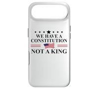 We Have a Constitution Not a King Protest No Kings America Coque pour iPhone Air