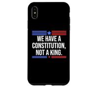 We Have a Constitution Not a King US Resist No Kings Protest Coque pour iPhone XS Max