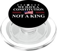 We Have a Constitution Not a King US Resist No Kings Protest PopSockets PopGrip pour MagSafe