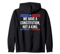 We Have a Constitution Not a King US Resist No Kings Protest Sweat à Capuche