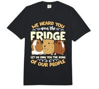 We Heard You Open The Fridge Animaux propriétaire d'un Cochon d'Inde Comfort Colors Adult Heavyweight T-Shirt