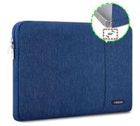 HOUSSE sleeve PC 15.6 '' bicolore BLEU, protection antchoc, attache antivol