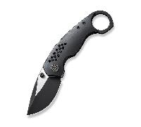 We Knife Envisage Manche en Titane Noir WE22013-2
