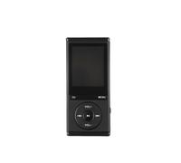 WE Lecteur MP4 8 Go – Audio & vidéo, Radio FM, Bluetooth 4.0, Podomètre, Écouteurs (Noir)