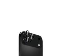 WE Lentilles de protection pour objectifs d'appareil photo iPhone 16 PRO / 16 PRO MAX / 17 PRO / 17 PRO MAX transparent/noir (3 lentilles incluses)