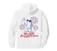 We Light Fireworks At Dawn Frog Juillet 4th 250 Sweat à Capuche