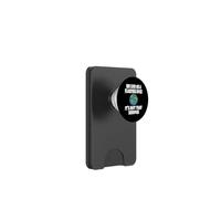We Live on A Floating Rock It's Not That Serious Funny Humour PopSockets PopWallet pour MagSafe