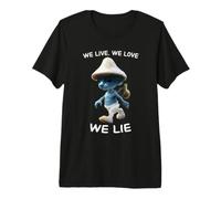 We Live We Love We Lie T-Shirt Haut de Gamme