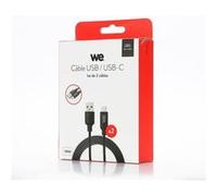 WE Lot de 2 c bles USB/USB-C G