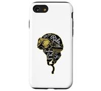 We Love Ride Bike Custom Culture Casque de Moto Vintage Coque pour iPhone SE (2020) / 7/8