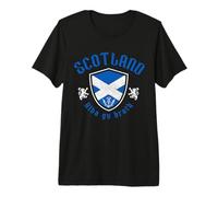 We Love Scotland Alba Gu Brath Drapeau écossais Vintage T-Shirt Haut de Gamme