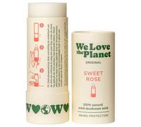 We Love The Planet Déodorants Déodorant naturel en stick - Sweet Rose 40 g 40 g