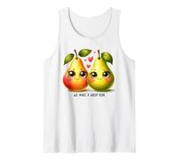 We Make A Great Pear Cute Fruit Couple Jeu de Mots Débardeur