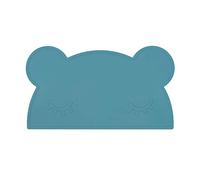 WE MIGHT BE TINY Set de table Motif ours Bleu crépuscule Passe au lave-vaisselle et sans BPA