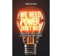 We need power, don't we ? Vincent de Rivaz (Auteur)