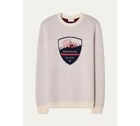 We Norwegians - AfterSki CrewNeck - Pull en laine mérinos homme Cream - S