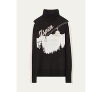 We Norwegians - Afterski Sweater - Pull en laine mérinos femme Black - XS