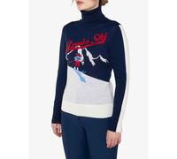 We Norwegians - Afterski Sweater - Pull en laine mérinos femme Navy Blue - XS