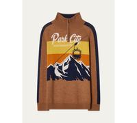 We Norwegians - Afterski Sweater - Pull en laine mérinos homme Brown - L