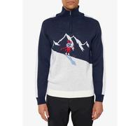 We Norwegians - Afterski Sweater - Pull en laine mérinos homme Navy Blue - L