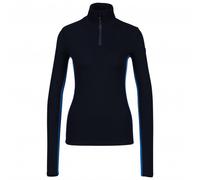We Norwegians - Women's Tryvann Colblock Zipup - Sous-vêtement mérinos - S - navy blue / mare