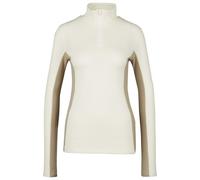 We Norwegians - Women's Tryvann Colblock Zipup - Sous-vêtement mérinos - XL - white / sand