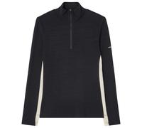 We Norwegians - Women's Voss 1/4-Zip - Pull en laine mérinos - L - black
